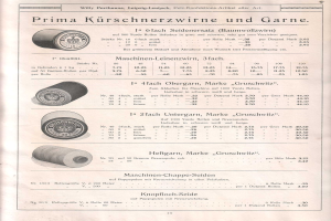Ein abgenutztes Buch mit Text und Illustrationen verschiedener Gegenstände auf dem Cover.