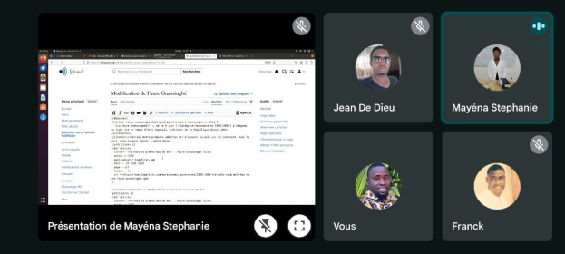Screenshot eines Computerbildschirms, der die Benutzeroberfläche von Kaspersky Internet Security zeigt, mit einem Gruppenvideoanruf auf der rechten Seite und einem Sicherheitsfunktions-Popup auf der linken Seite.