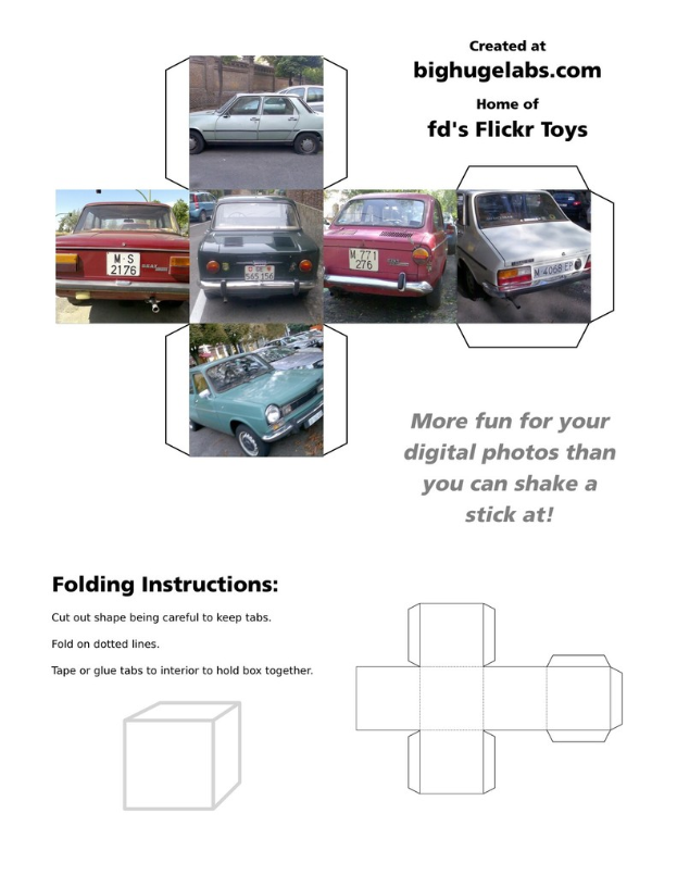 Eine Straße mit Fahrzeugen und auf einer Präsentationsfolie angezeigten Text.